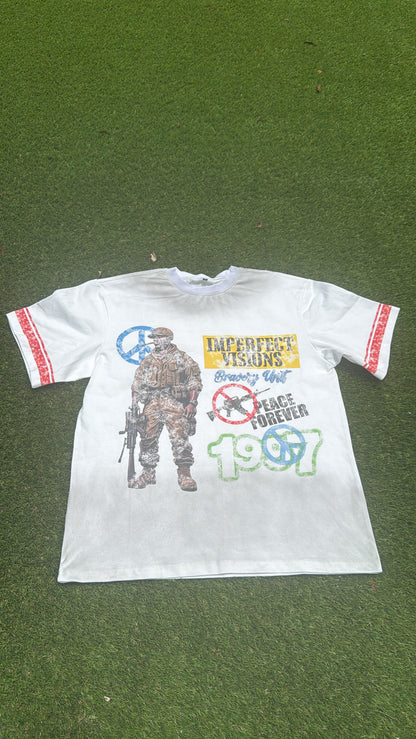 Imperfect Visions Peace & War Tee Shirt